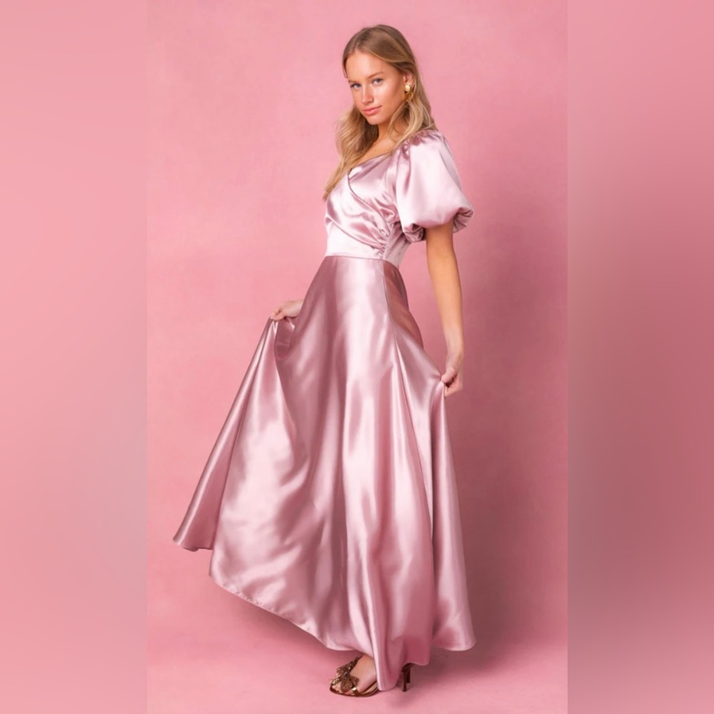 Ivy City Co Tessie Dress-Blush